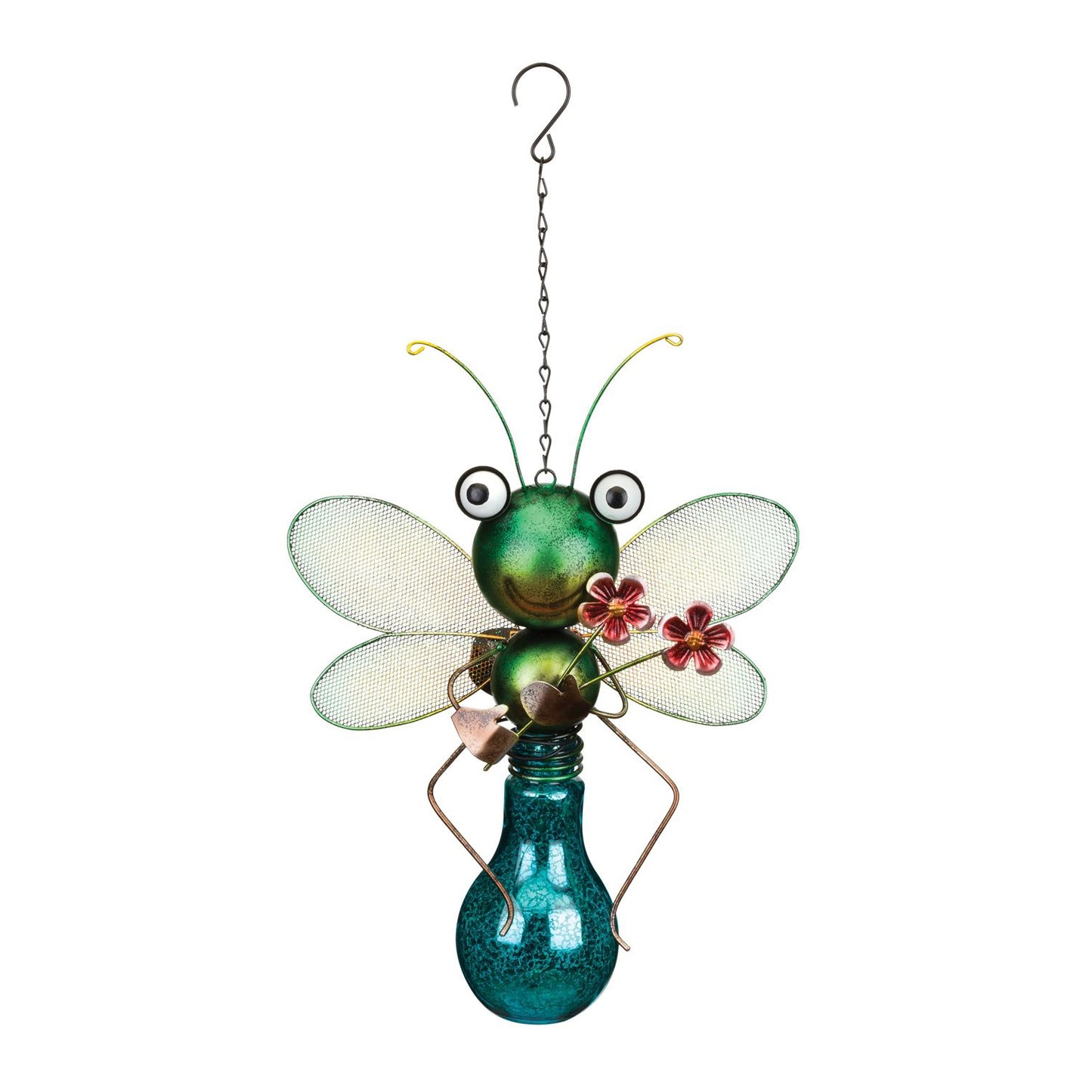 Dragonfly Bug Solar Garden Lantern