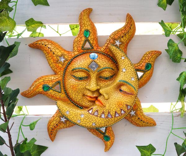 Celestial Mosaic Wall Décor