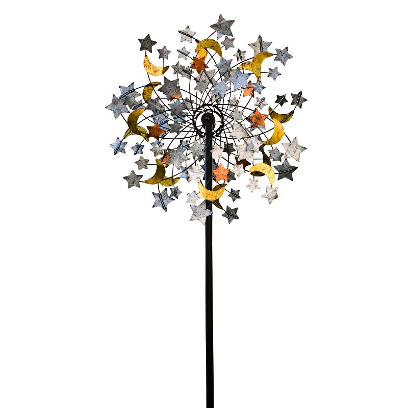 Celestial Spinner Garden Stake