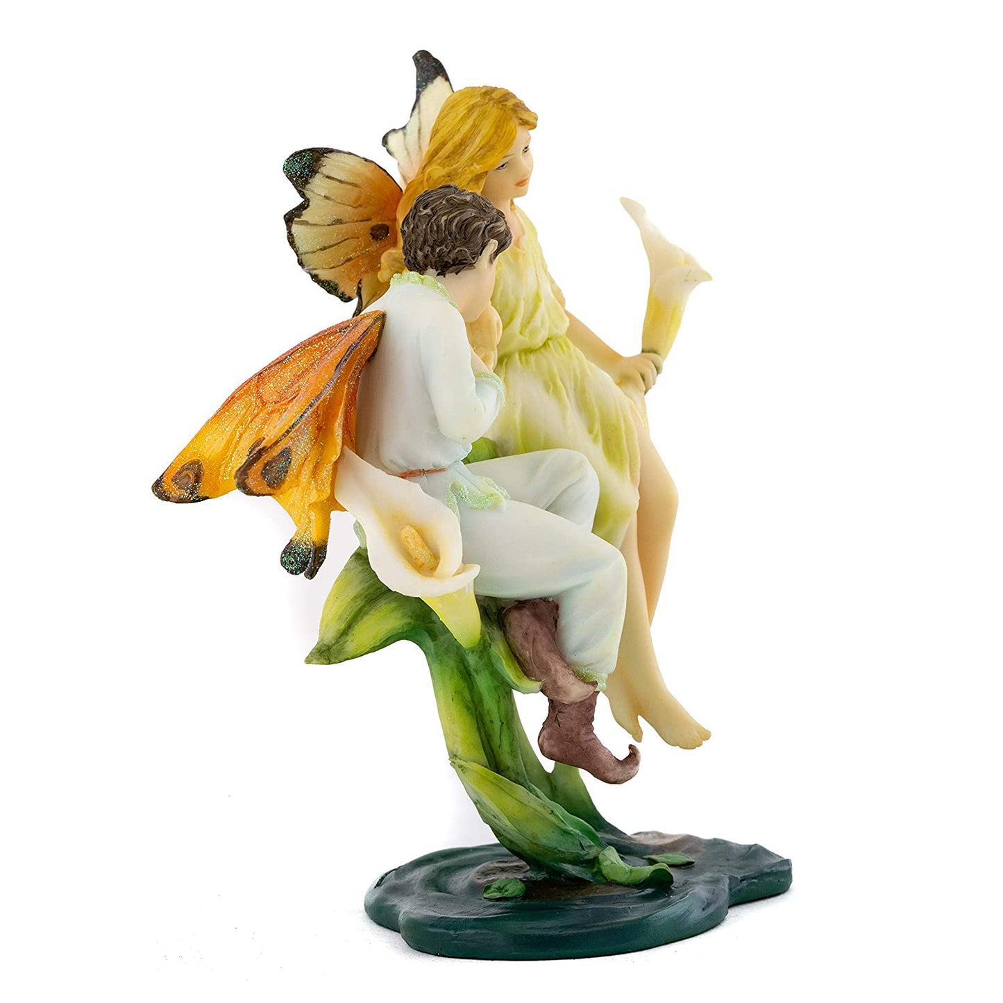 Fairy Lovers on Calla Lily Figurine
