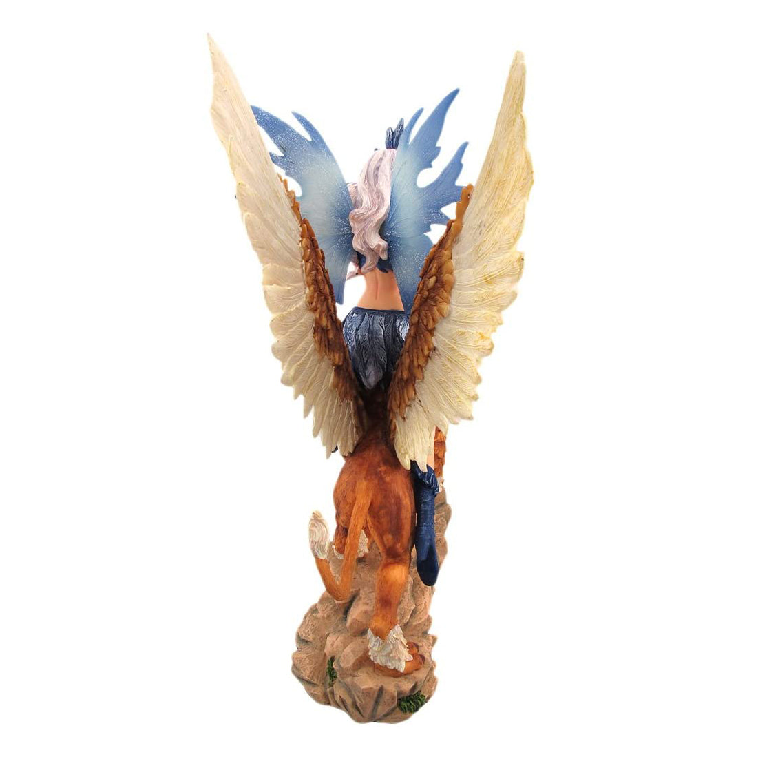 Wind Fairy Riding Griffin Figurine