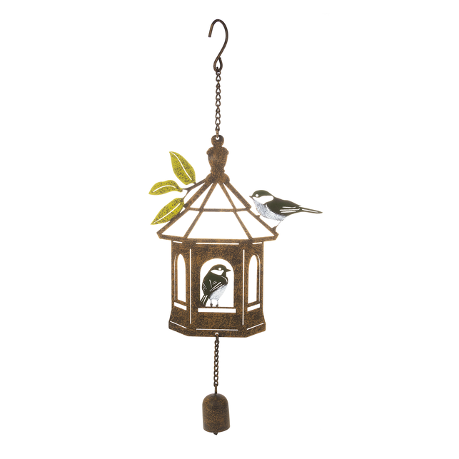 Rustic Bird House Chime