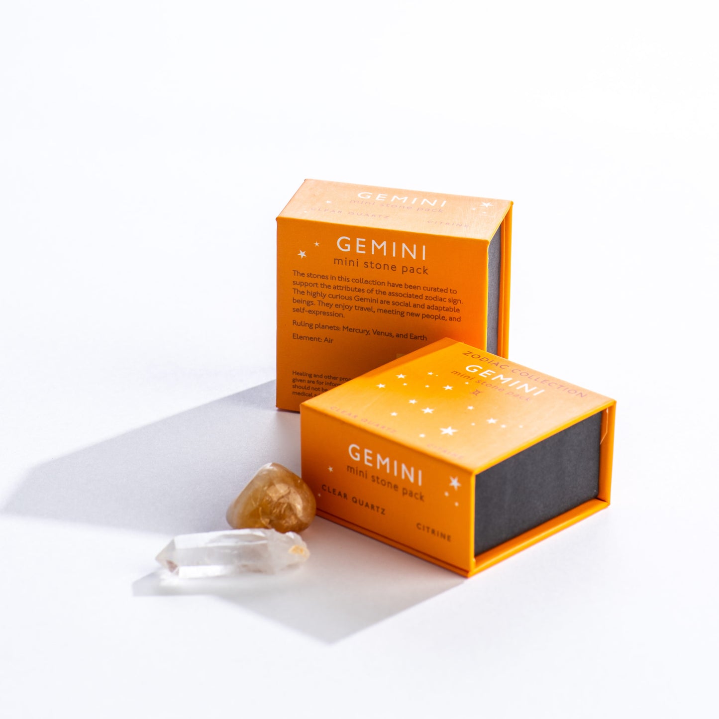 Gemini Zodiac Mini Stone Set