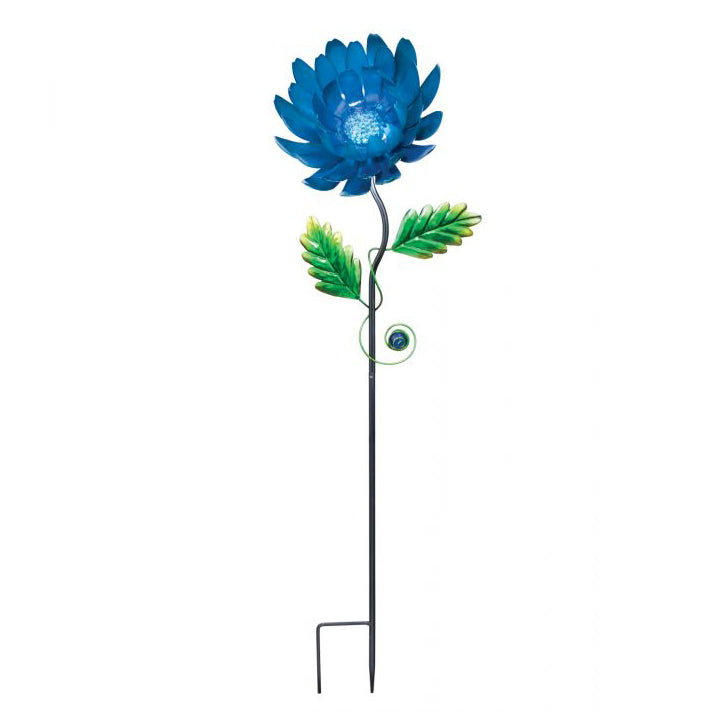Blue Mum Garden Stake
