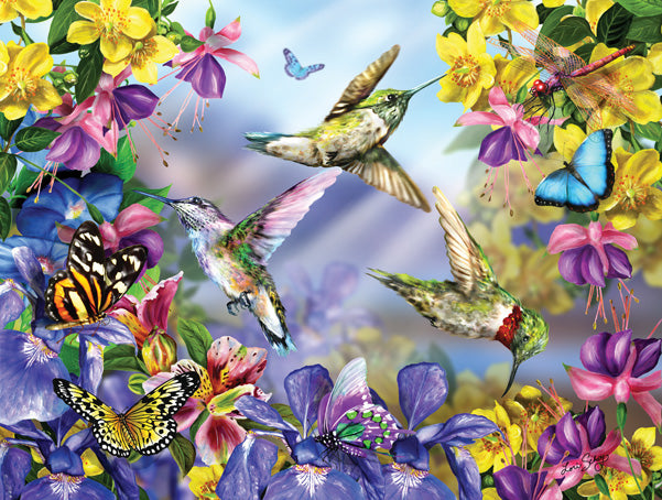 Butterflies & Hummingbirds Puzzle