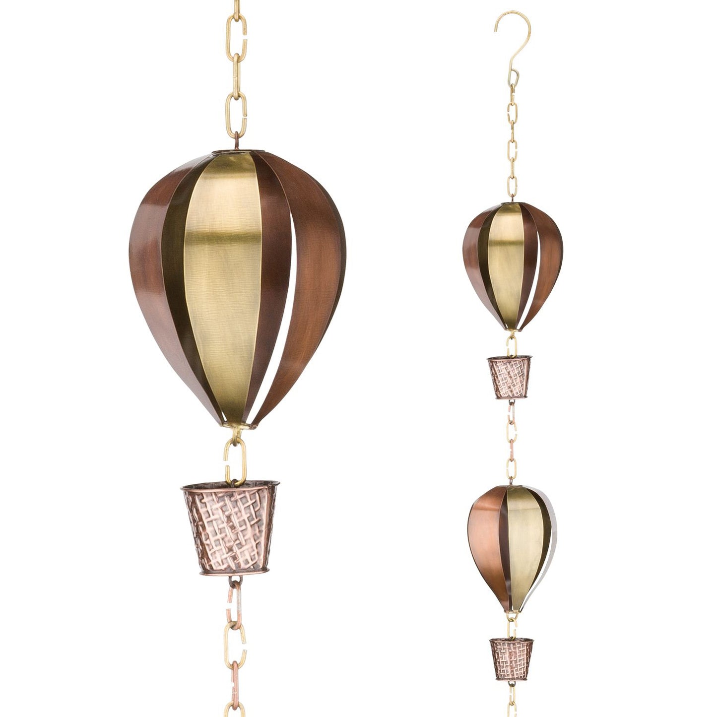 Hot Air Balloon Hanging Garden Ornament