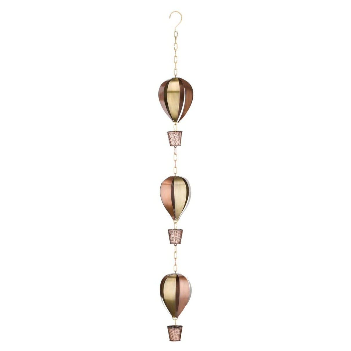 Hot Air Balloon Hanging Garden Ornament