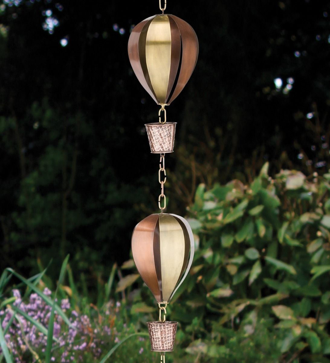 Hot Air Balloon Hanging Garden Ornament