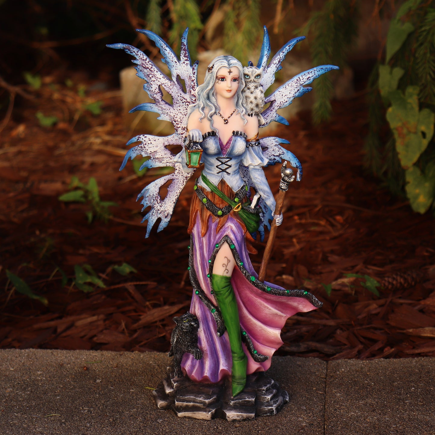 Mystical Fairy with Lantern