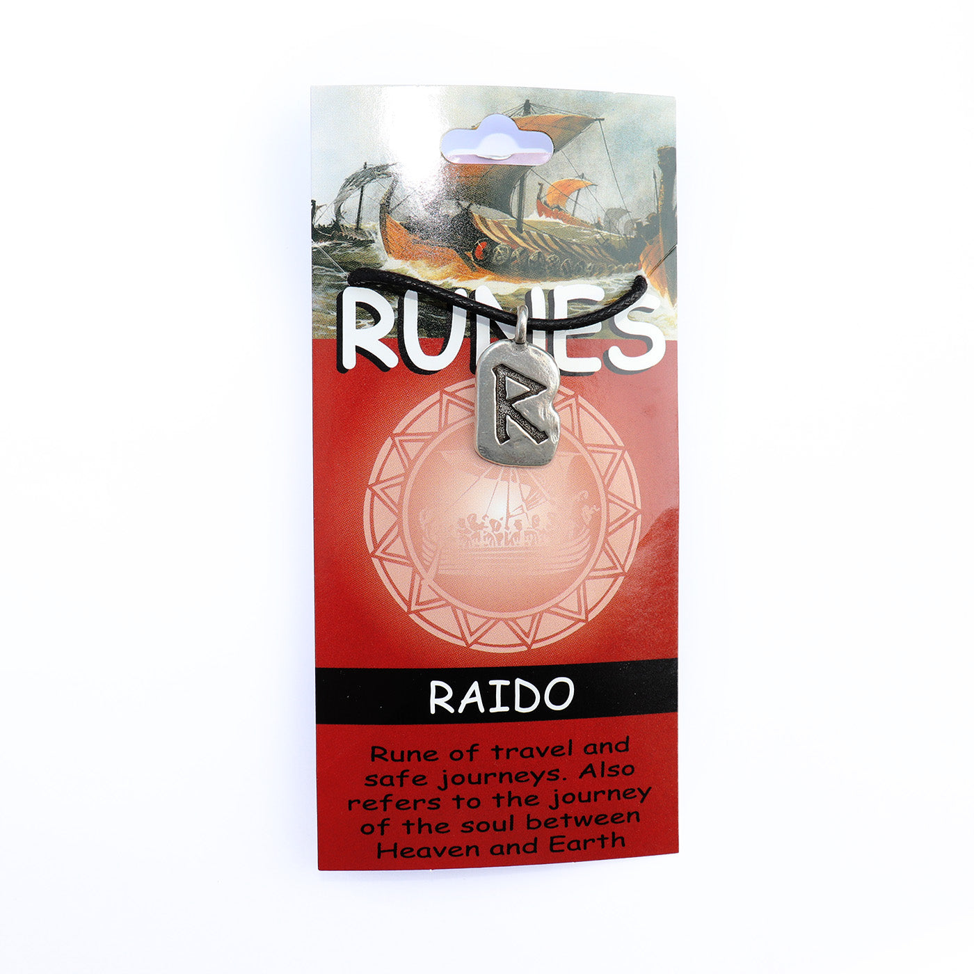 Runes Pendant Necklace • Turaz (Wealth)