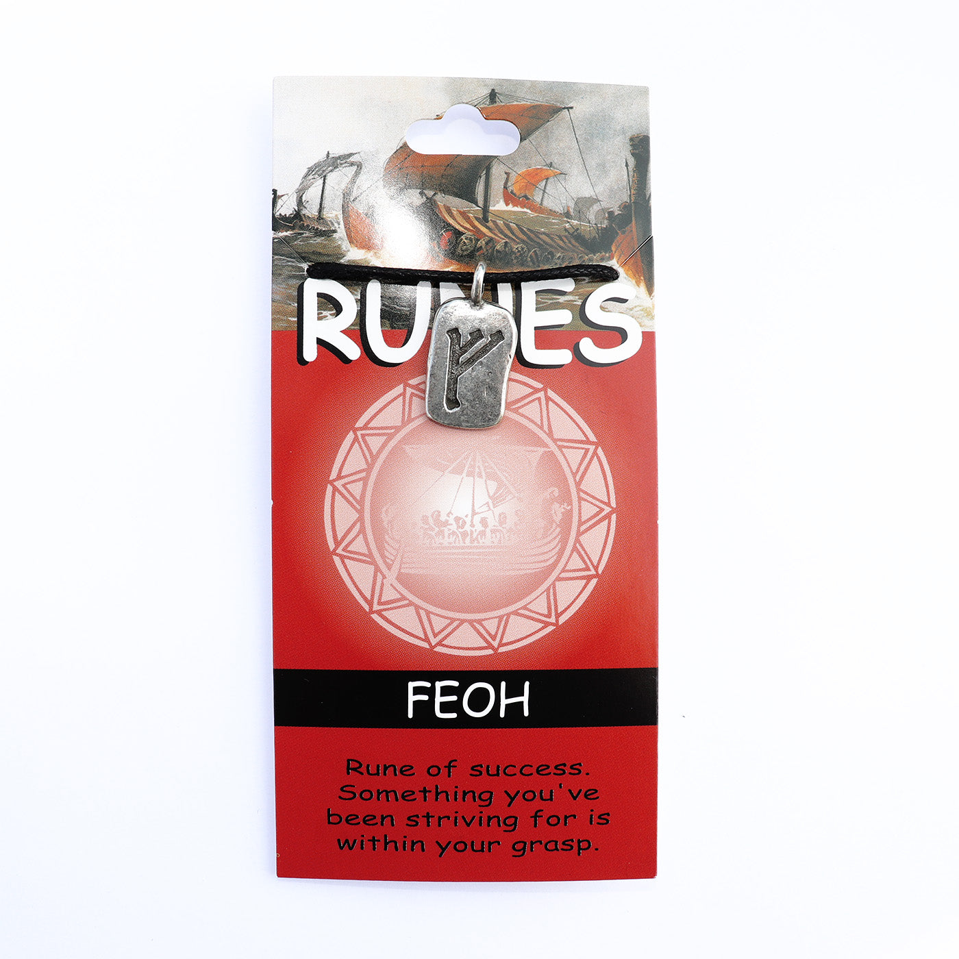 Runes Pendant Necklace • Feoh (Success)