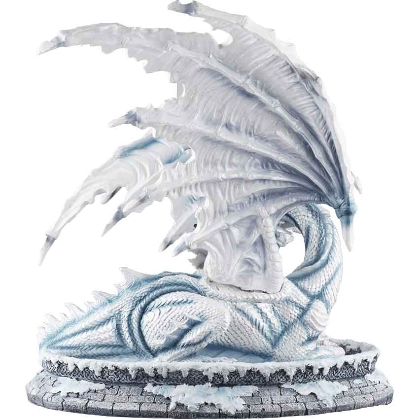 Ice Fairy with Dragon Fairy Figurine