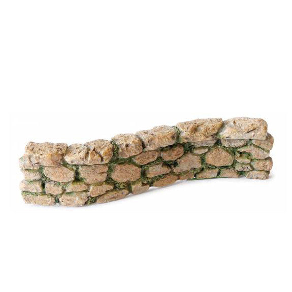 Curved Rock Wall