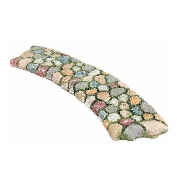Curved Rock Path – Fairy Garden & Miniature Landscaping Accessory