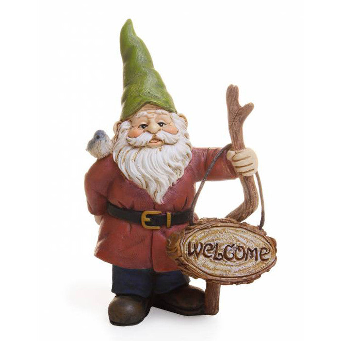 Miniature Welcome Gnome