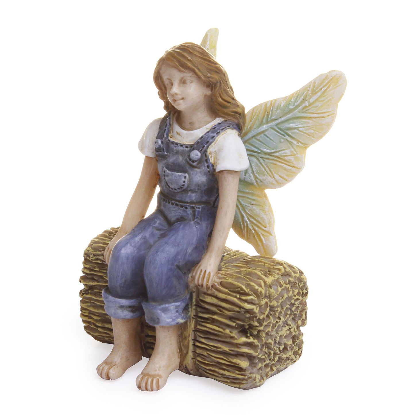Haystack Fairy - Miniature Fairy Garden Accessory