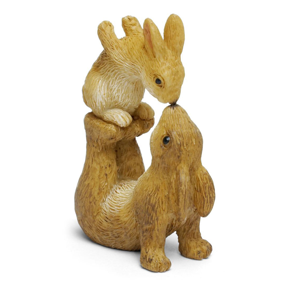 Bunnies Nose to Nose