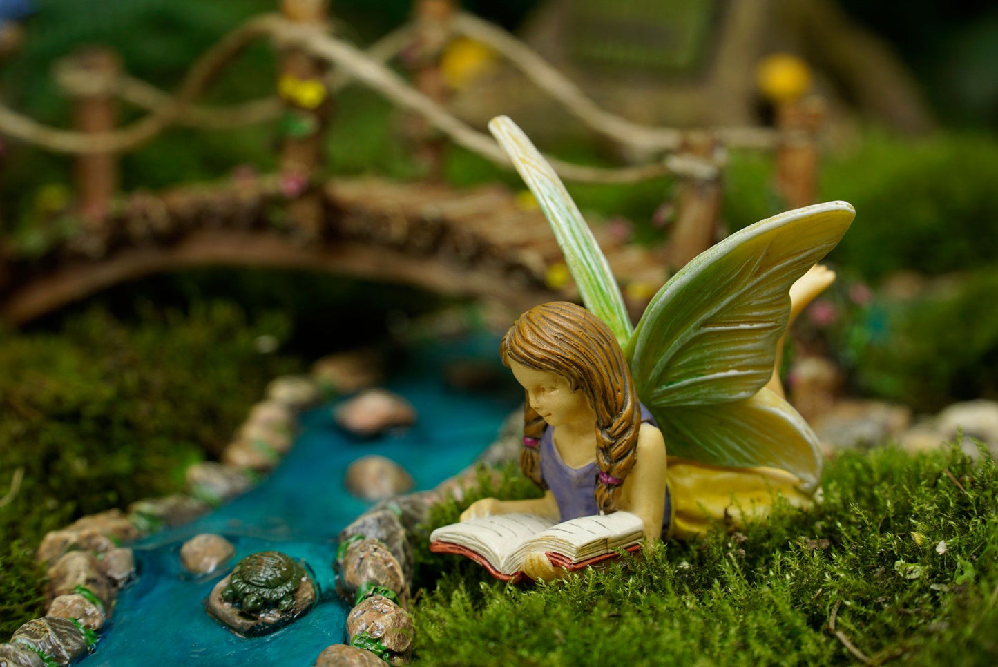 Fairy Reading a Book