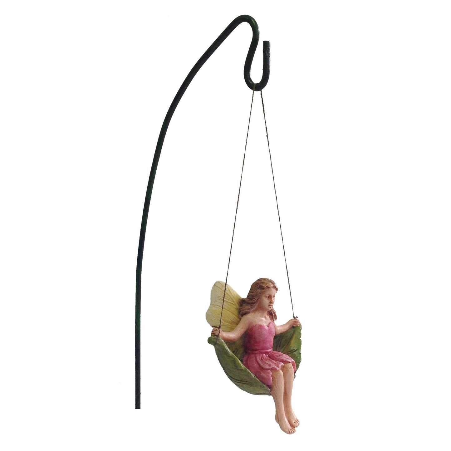 Swinging Fairy - Miniature Fairy Garden Accessory