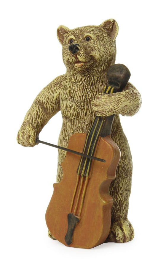 Animal/Bear Playing Cello