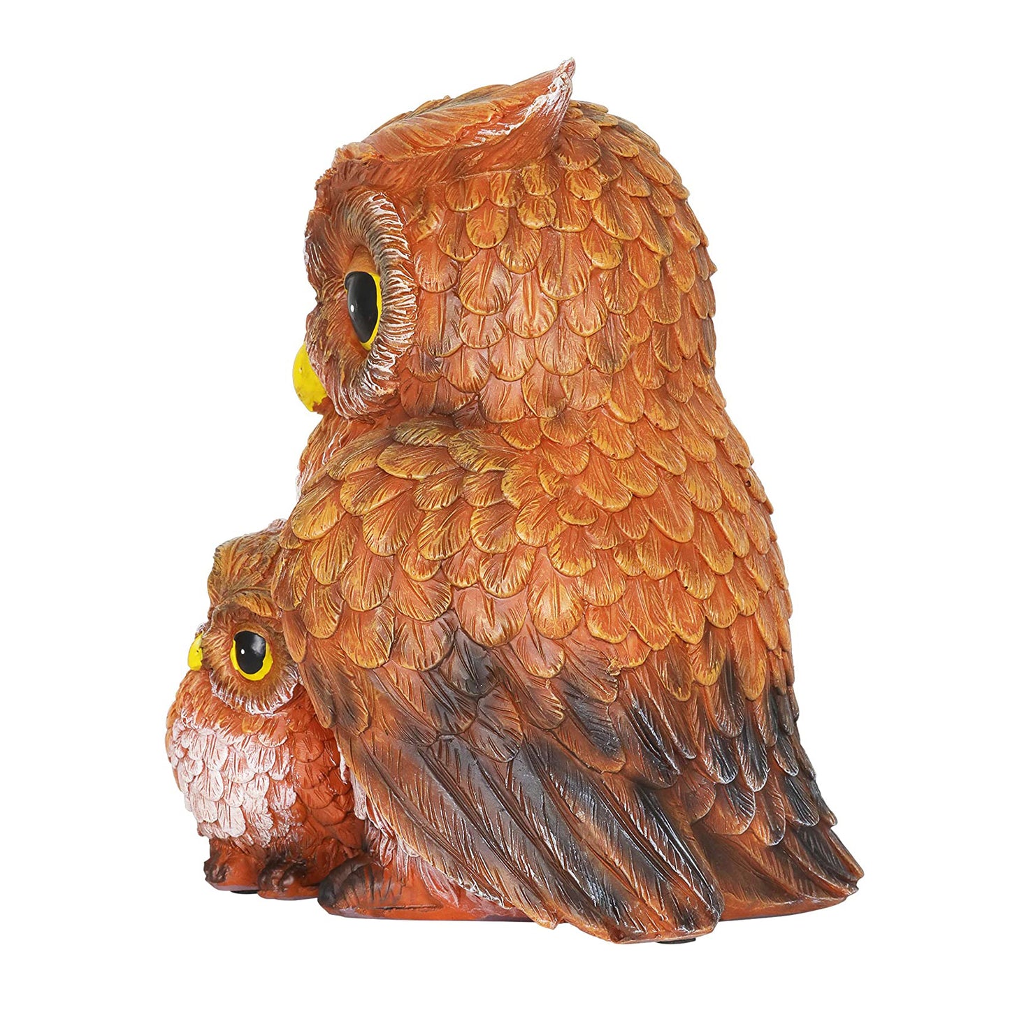 Mother & Baby Owl Garden Statue