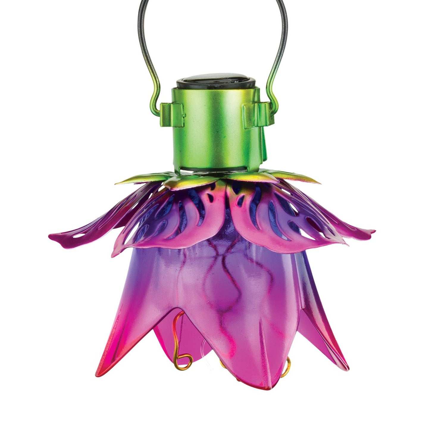 Mini Pink Flower Solar Garden Lantern