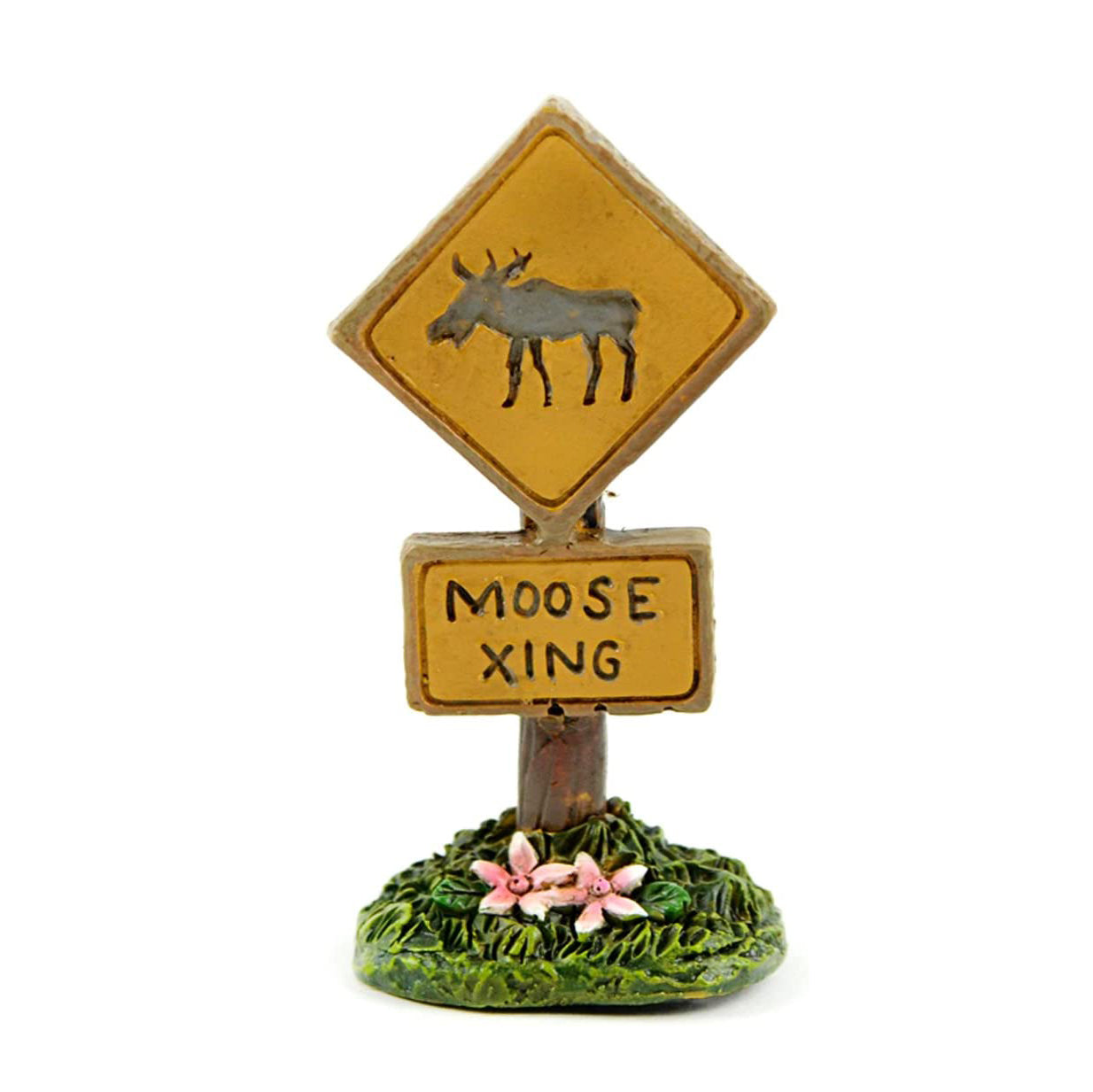 Moose Crossing Sign
