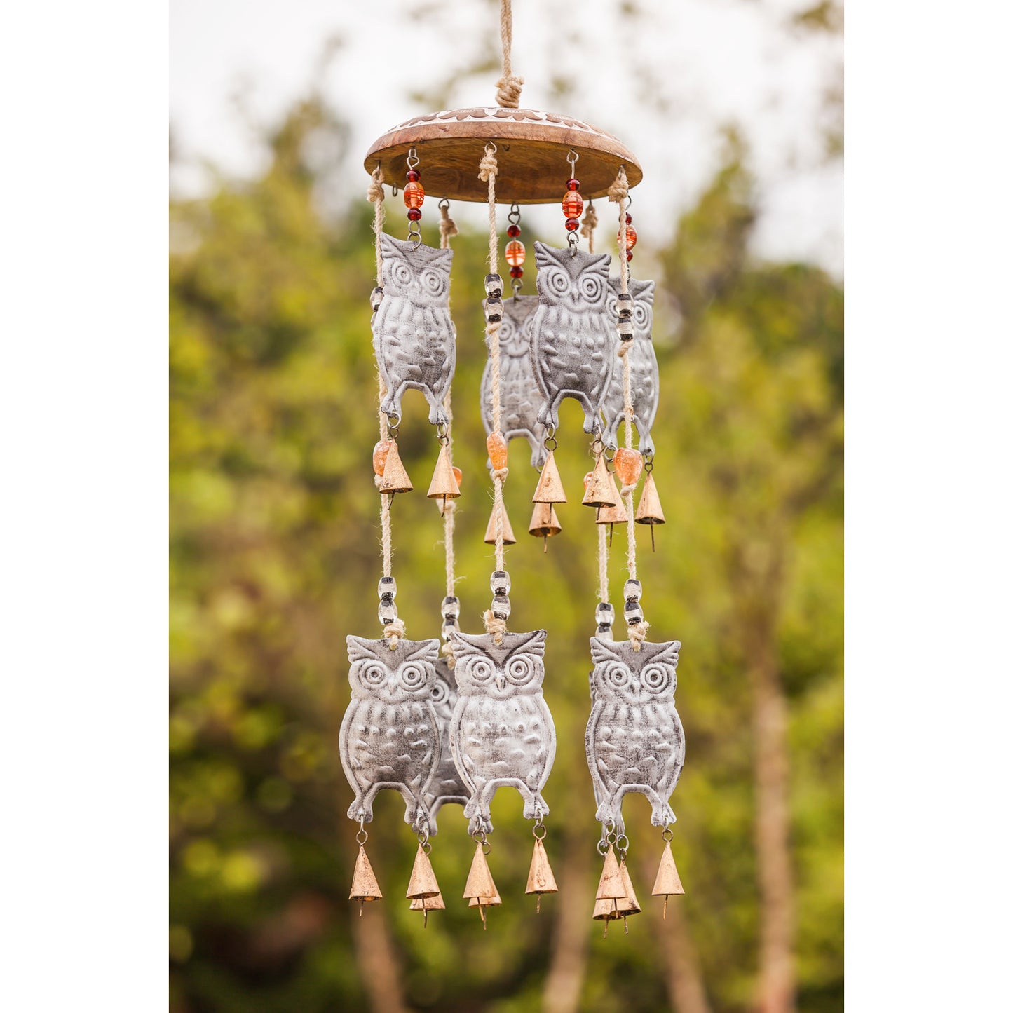 Owl Garden Windchime