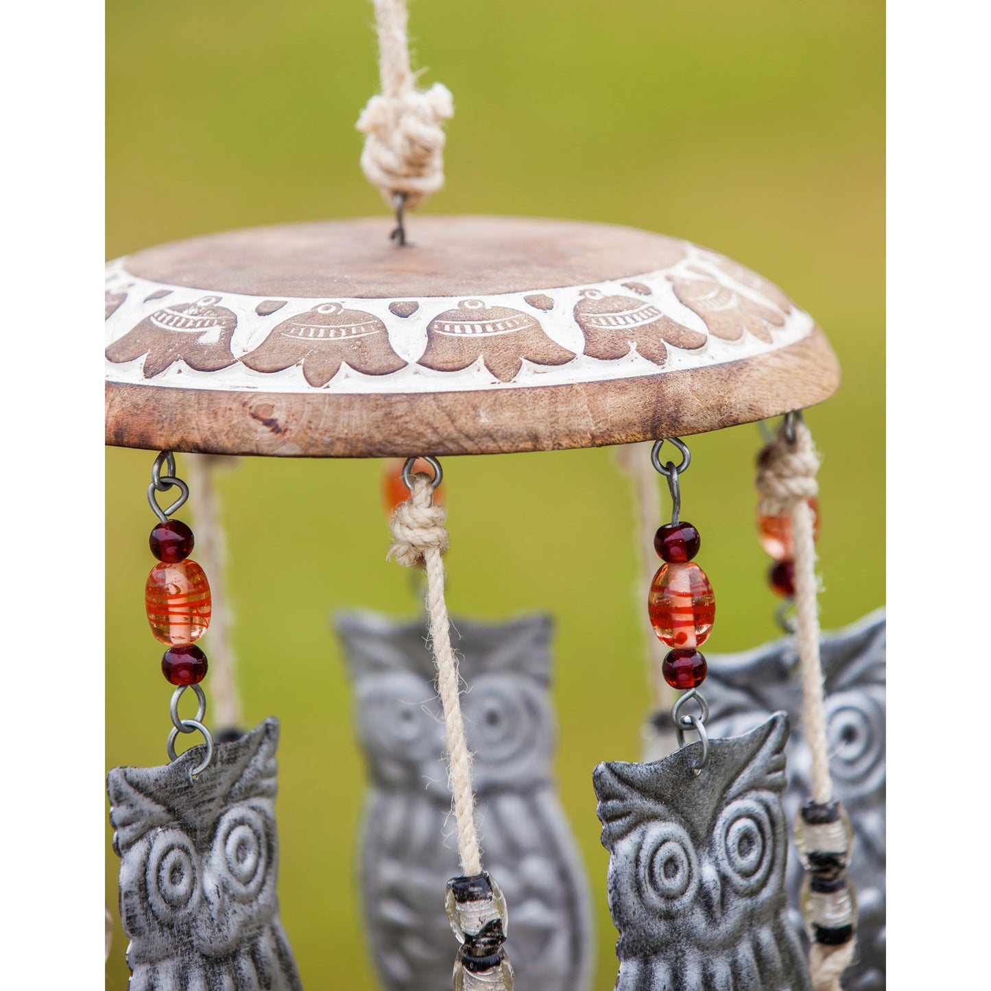 Owl Garden Windchime