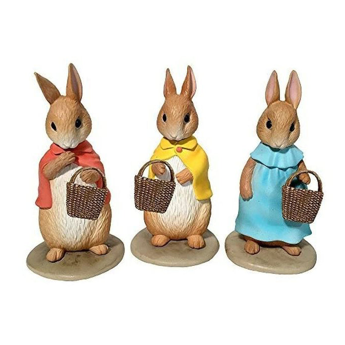 Beatrix Potter Peter Rabbit Secret Garden Flopsy, Mopsy, and Cottontail