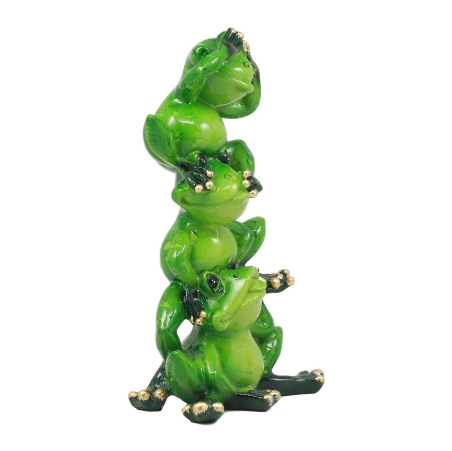 See Hear and Speak No Evil Frogs Decorative Figurine