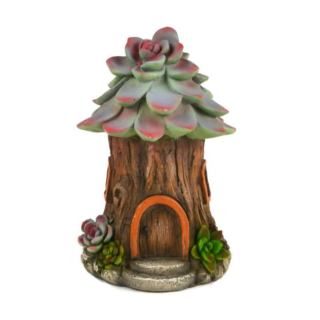 Succulent Roof Fairy House