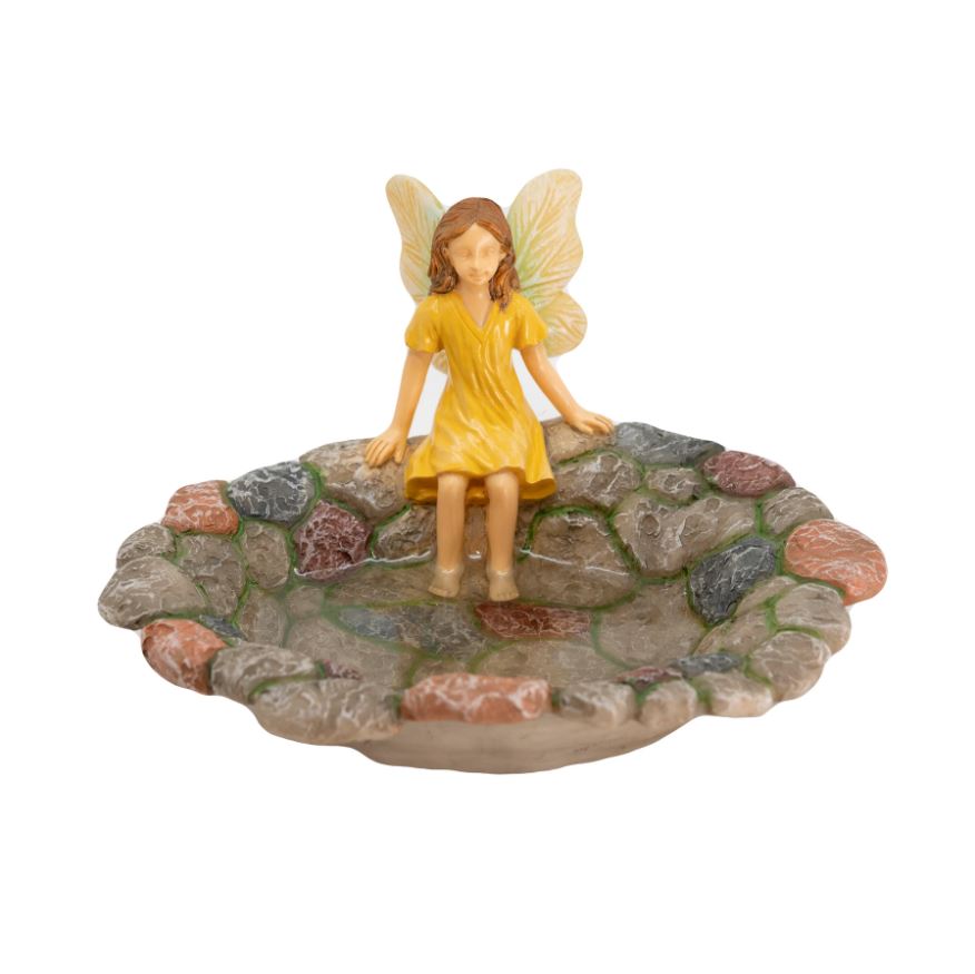 Cooling Off Fairy - Miniature Fairy Garden Accessory