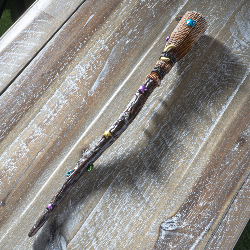 Witch's Broom Magic Wand