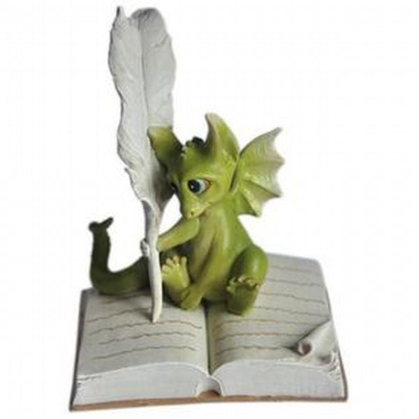 Dragon Writing Figurine