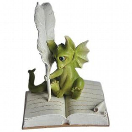 Dragon Writing Figurine