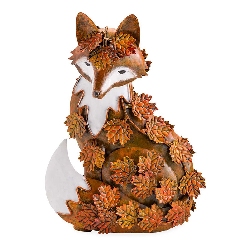 Metal Fox Décor Sculpture