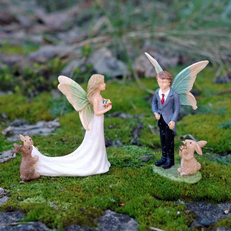 Fairy Groom - Miniature Fairy Garden Accessory