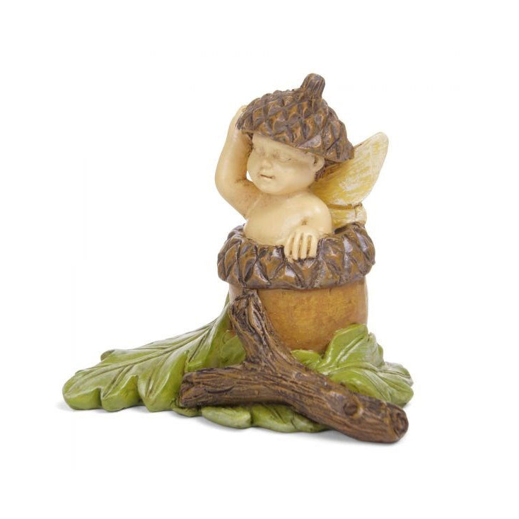 Acorn Fairy Baby Fairy Garden Miniature