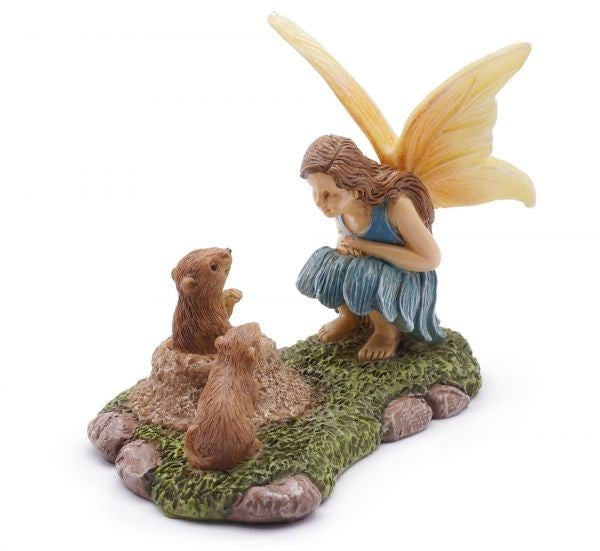 Small Talk Fairy - Miniature Fairy Garden Accessory