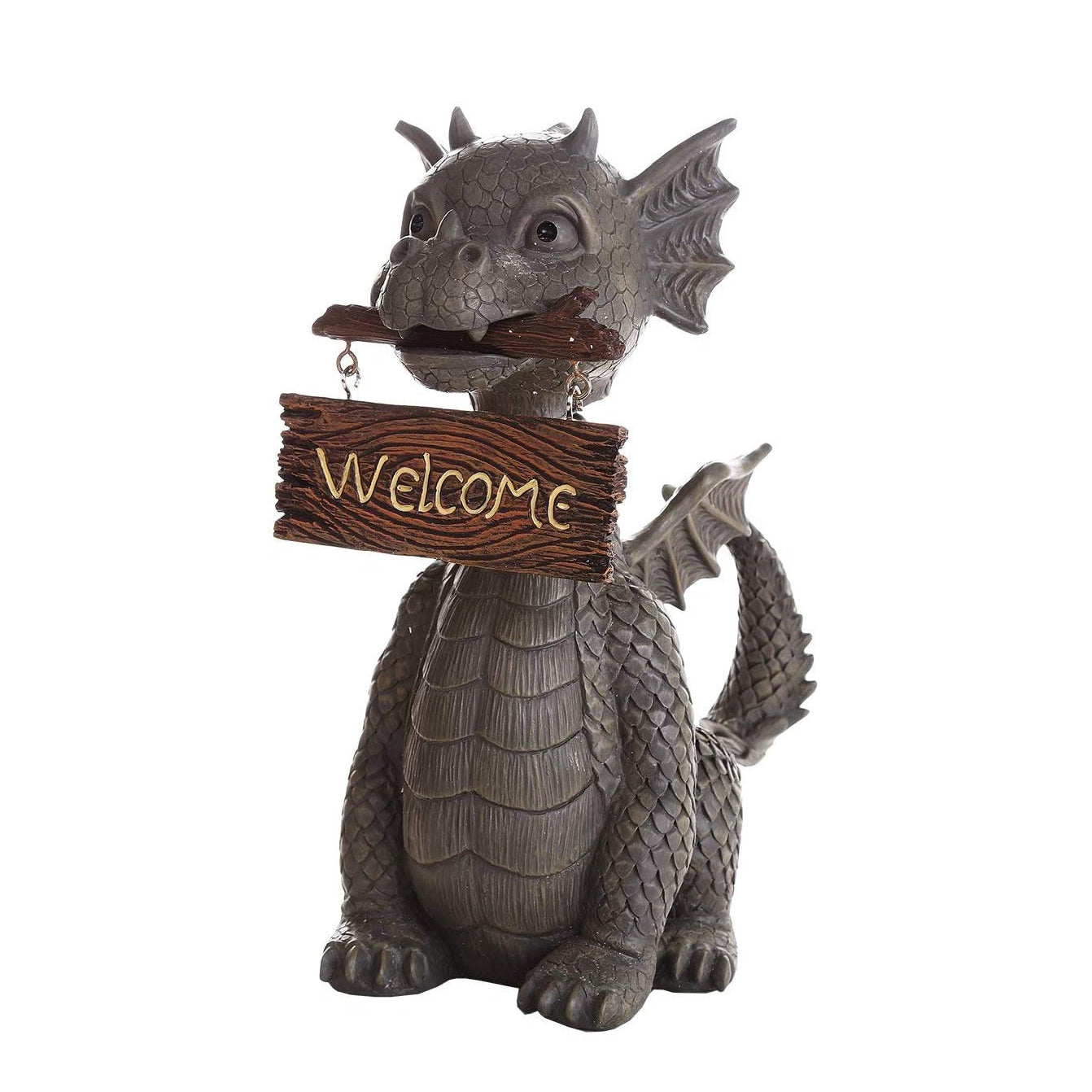 Bobble Head Welcome Garden Dragon