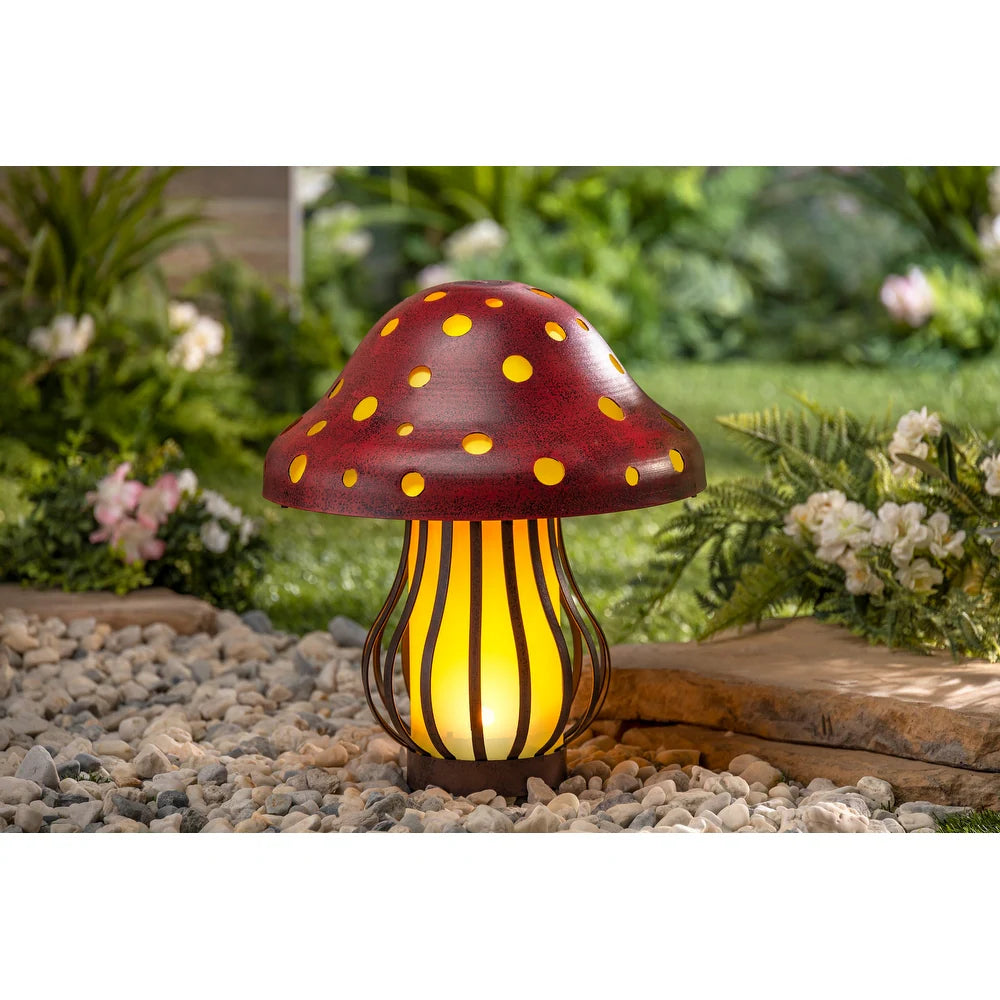 Solar Garden Mushroom