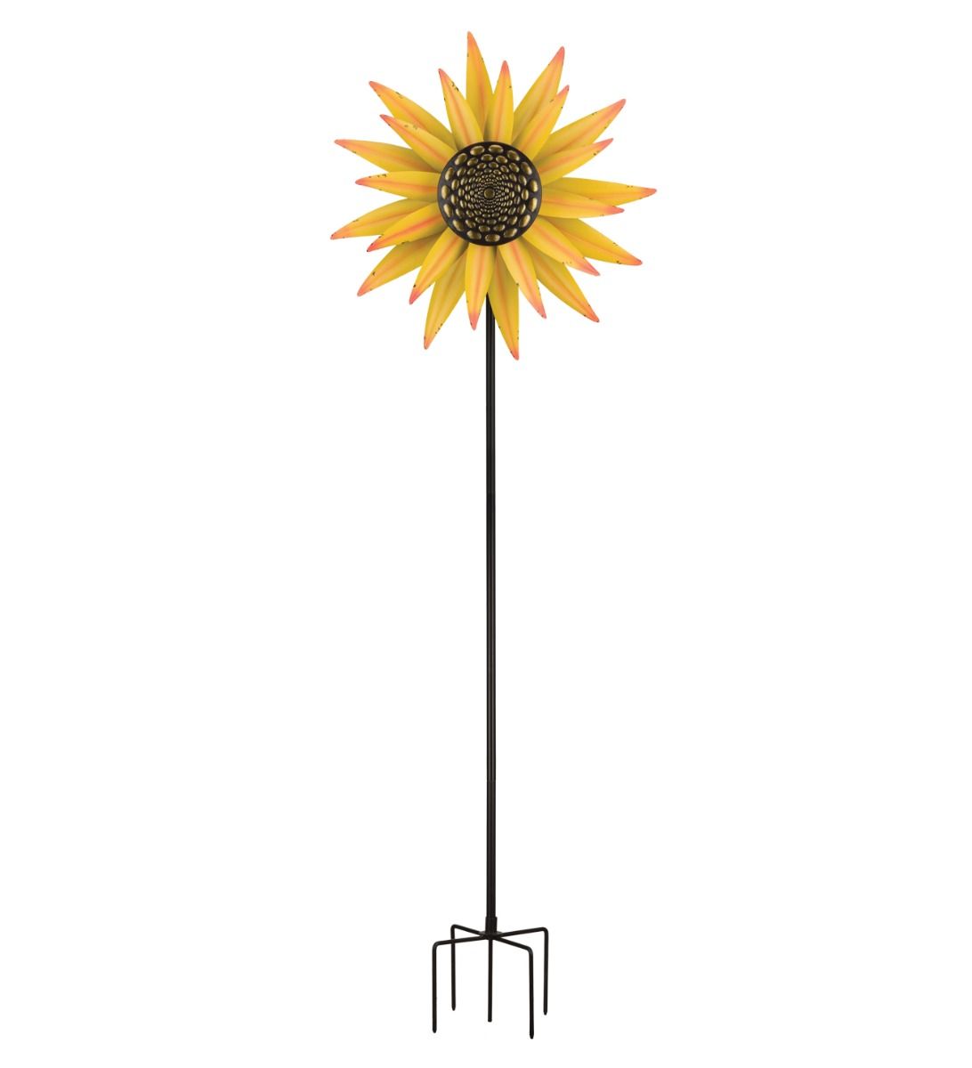 26" Sunflower Wind Spinner Garden Stake