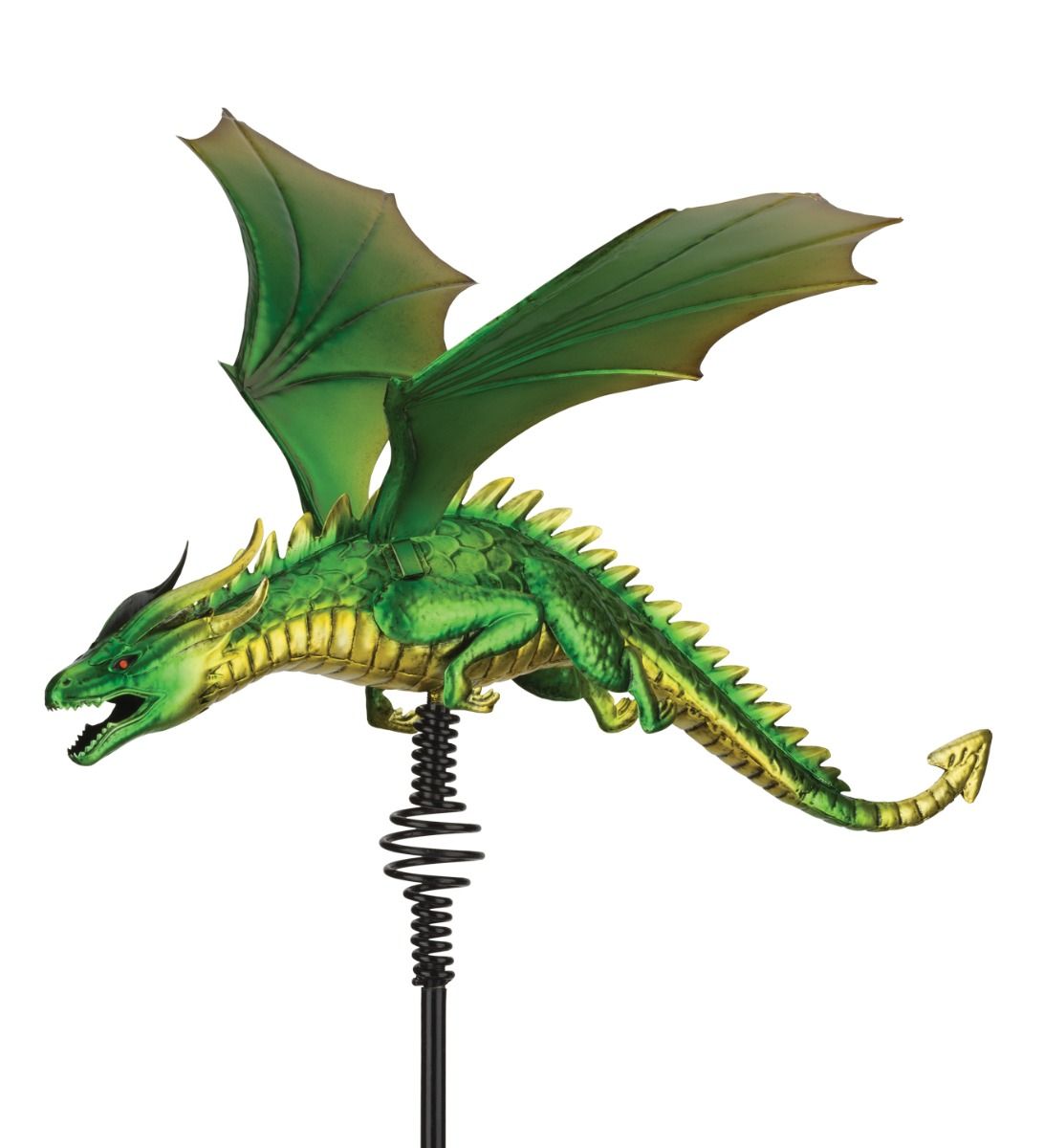 Dragon Bouncie Garden Stake - Green