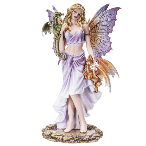 Dancing with Dragons Fairy Figurine