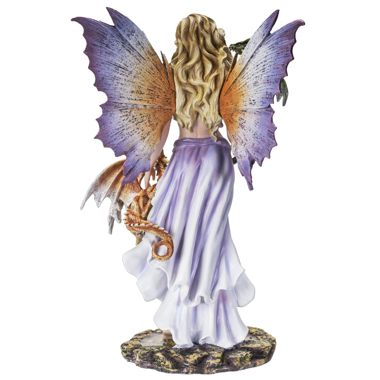 Dancing with Dragons Fairy Figurine