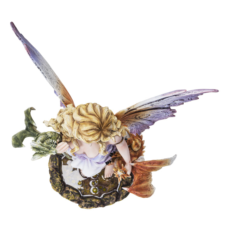 Dancing with Dragons Fairy Figurine