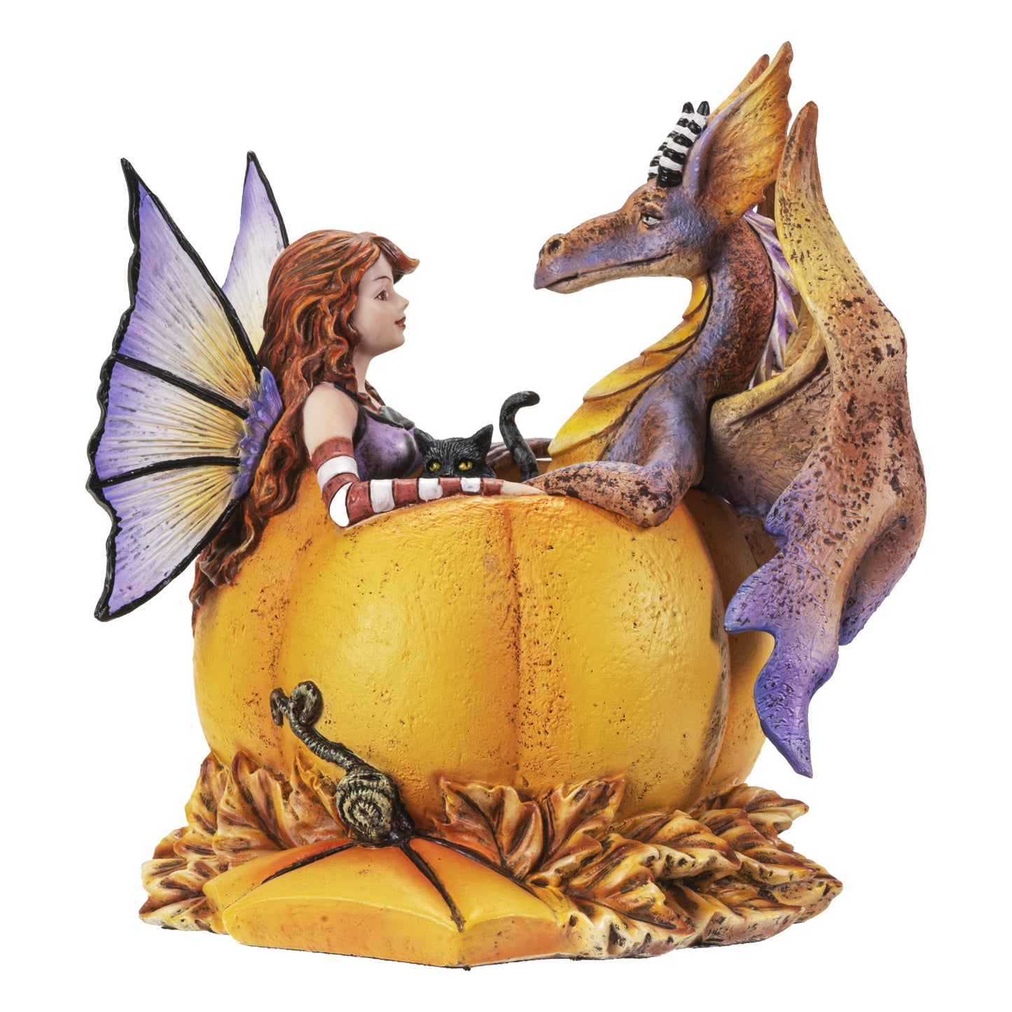 Halloween Hangout Fairy & Dragon Figurine