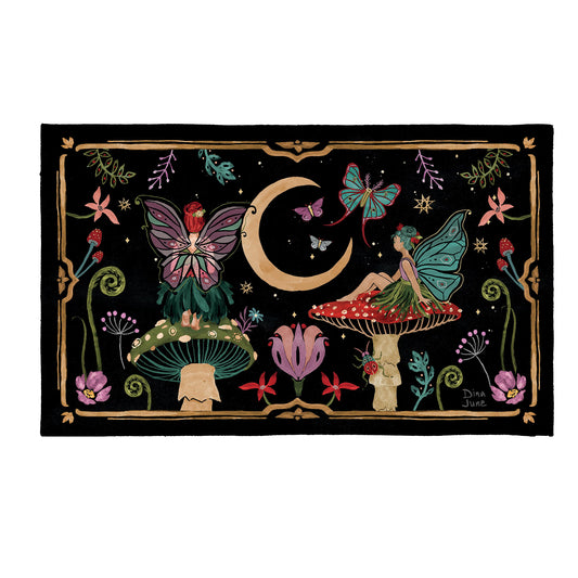 Fairy Wonderland Washable Indoor/ Outdoor Mat