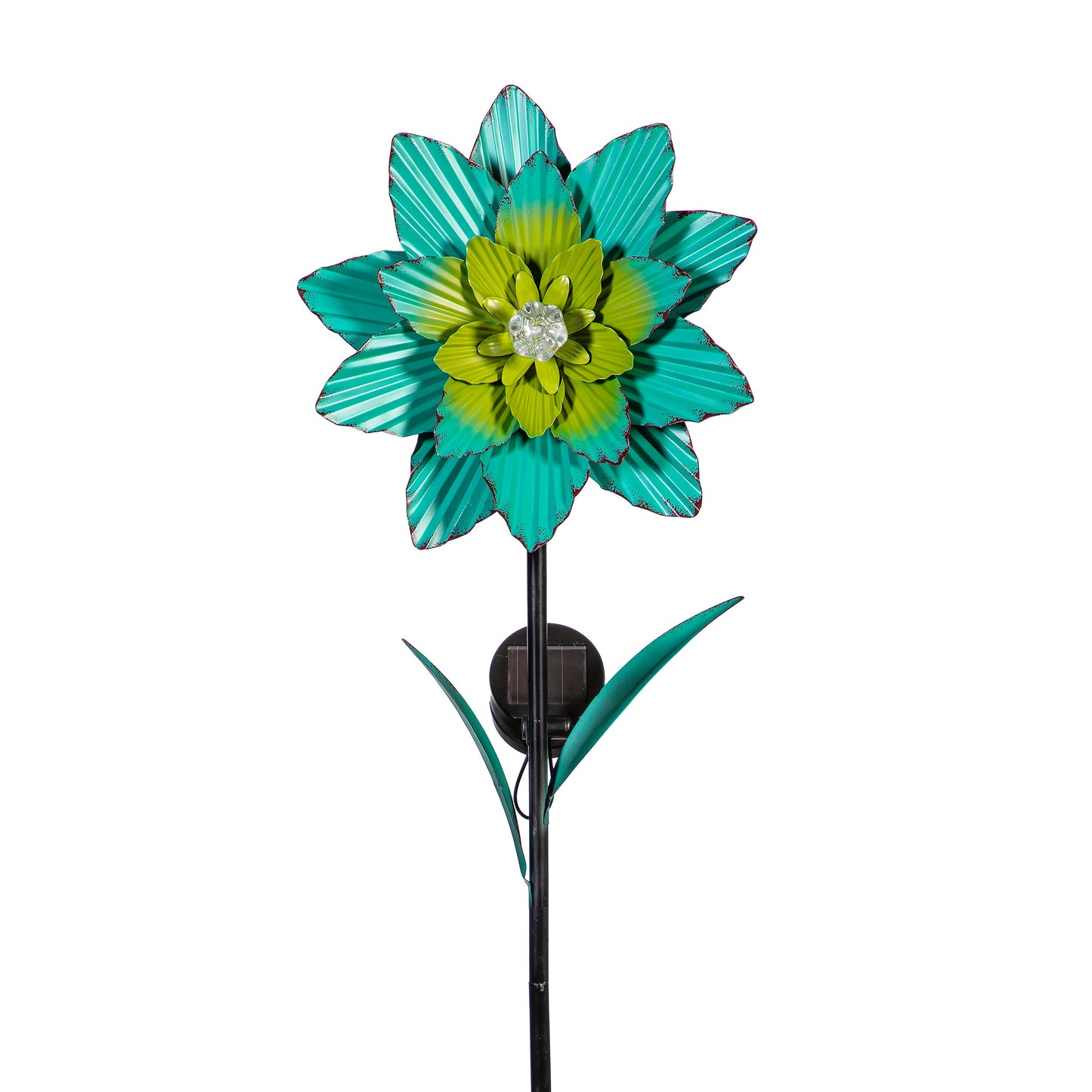 36" Luminescent Flower Solar Garden Stake